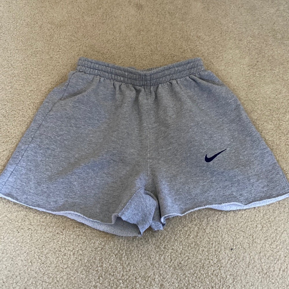 Womens nike cut sweat shorts